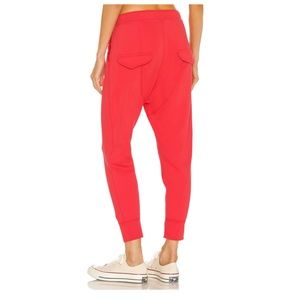 NILI LOTAN Nolan Slouchy Cropped Sweatpants